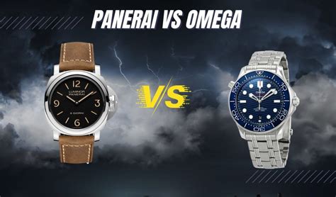 panerai vs omega|Panerai vs. Omega Watches (EVERYTHING You Should Know).